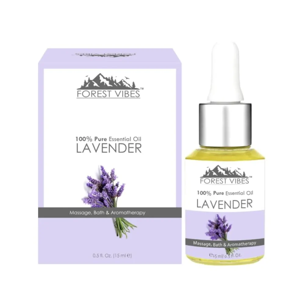 Laam Herbals Lavender Essential Oil | For Massage, Bath & Aromatherapy | "Rejuvenate Your Mind, Body, and Soul - Naturally"